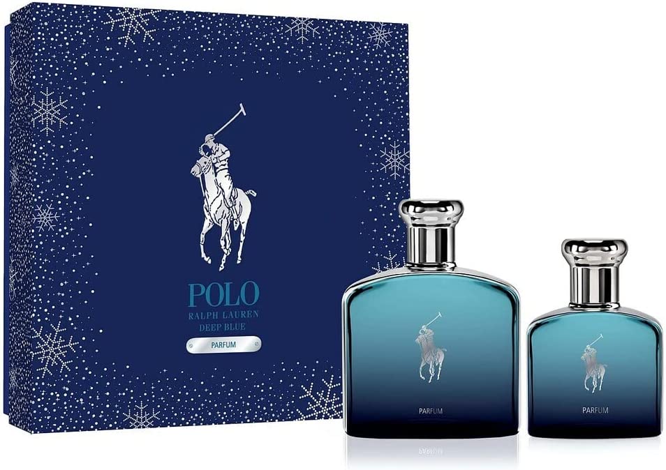 Polo deep 2025 blue gift set