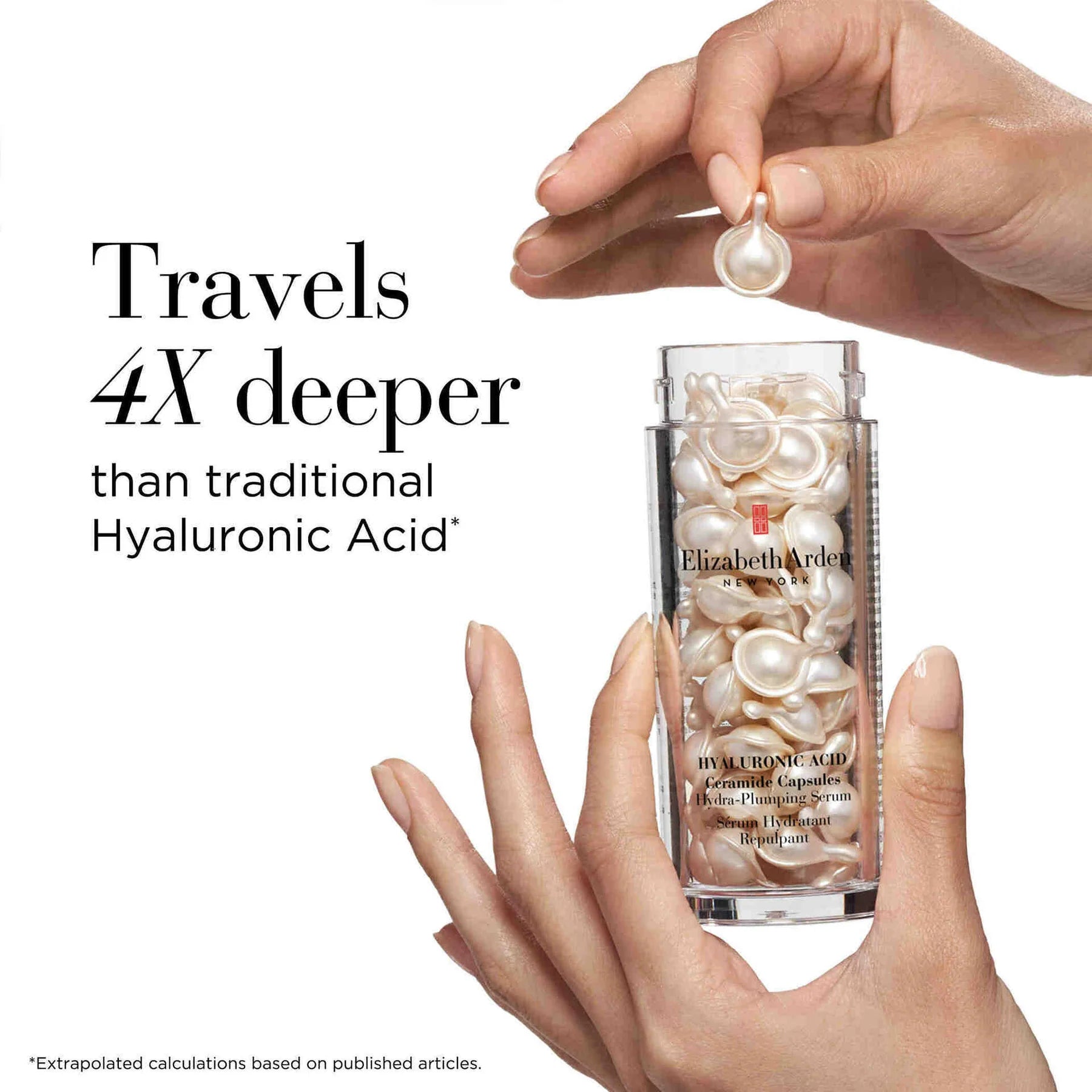 ELIZABETH ARDEN Hyaluronic Acid Ceramide Capsules Hydra-Plumping Serum Capsules