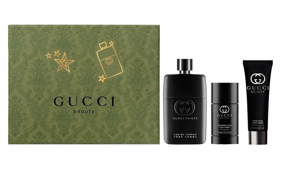 GUCCI Gucci Guilty Pour Homme EDP 90ml + Shower Gel + Deo Stick Gift Set