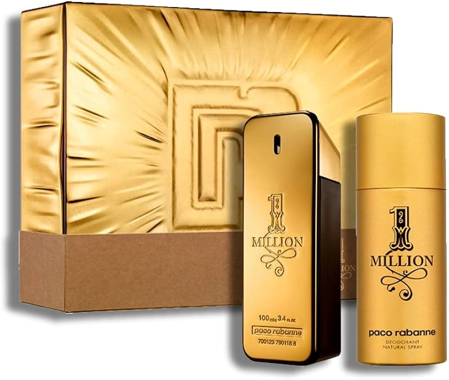 RABANNE 1 Million Pour Homme Edt 100ml Gift Set + Deo Spray