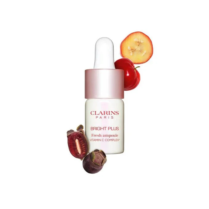 CLARINS Bright Plus fresh Ampoule Vitamin C Complex- Intensive Dark Spot Treatment 8ml