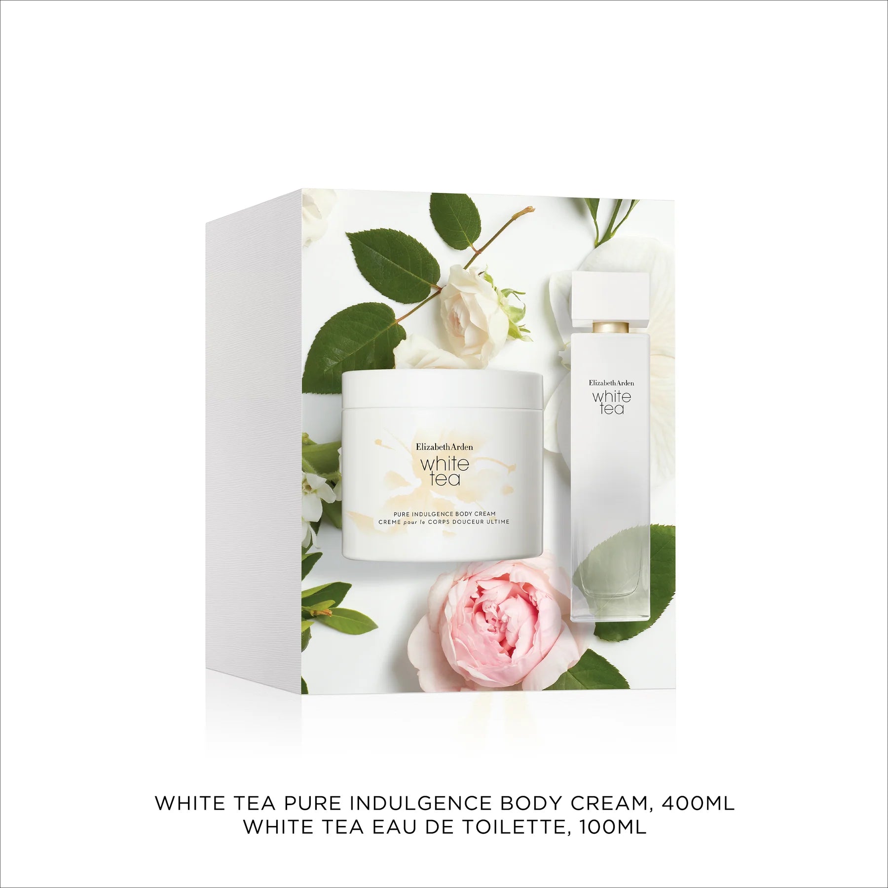 Elizabeth Arden White Tea Edt 100ml + Body Cream Gift Set