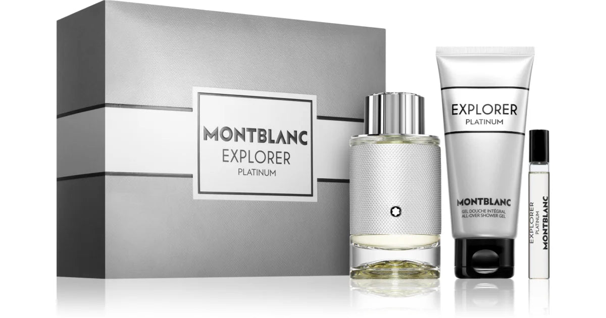 Mont Blanc Explorer Platinum  Edp 100ml Gift Set